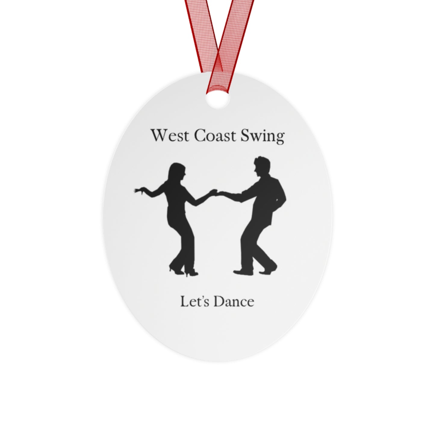 West Coast Swing - Metal Ornaments