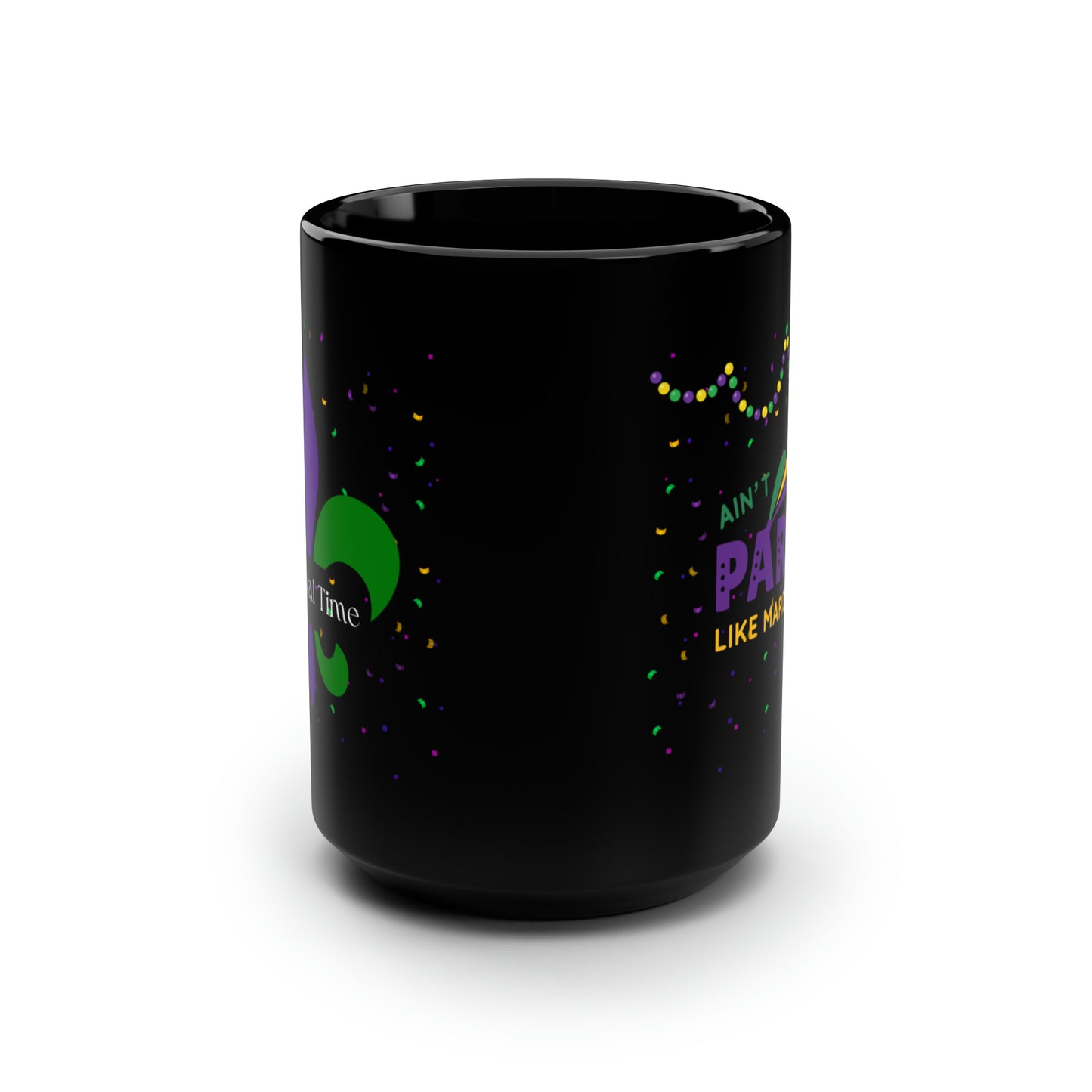 Carnival Time - Black Mug, 15oz