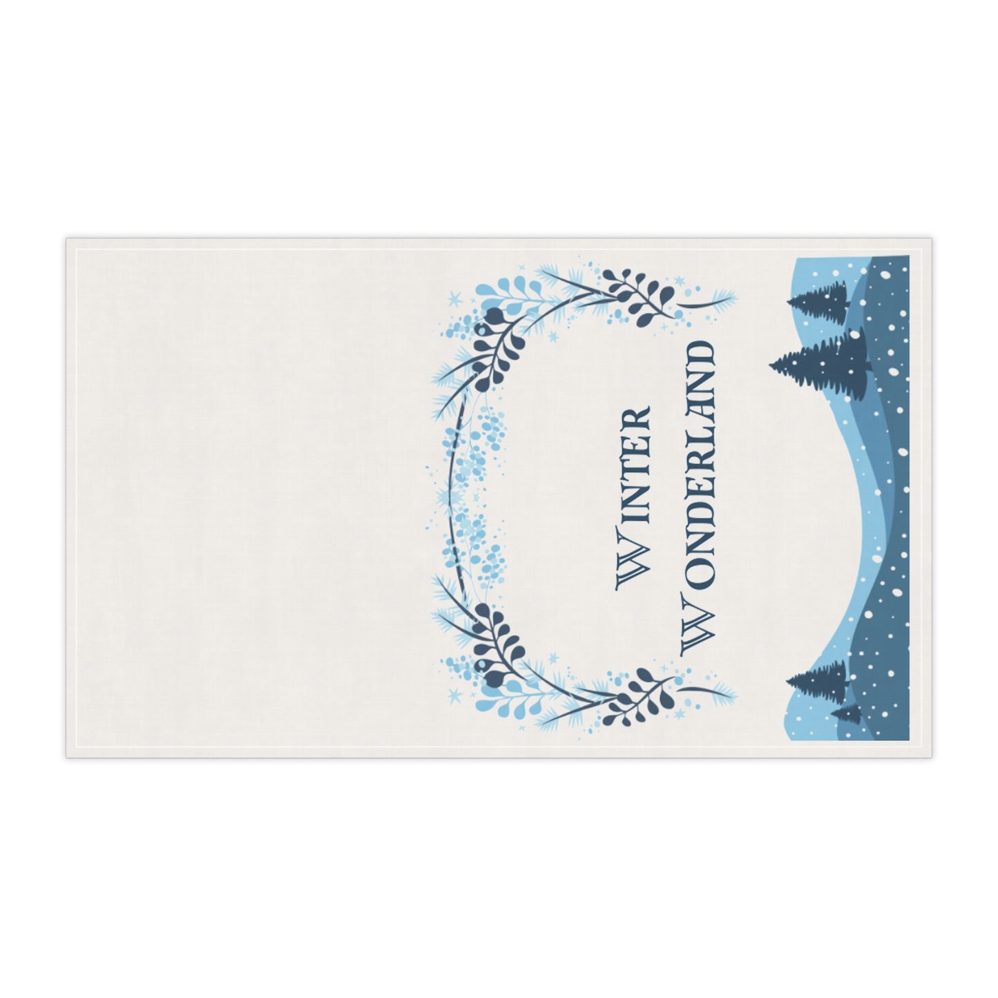 Winter Wonderland Kitchen Towel