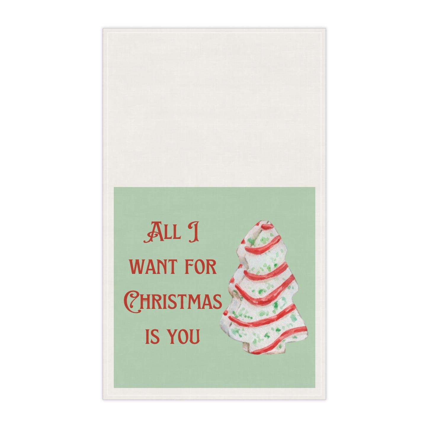 Christmas Treats Cotton Tea Towel