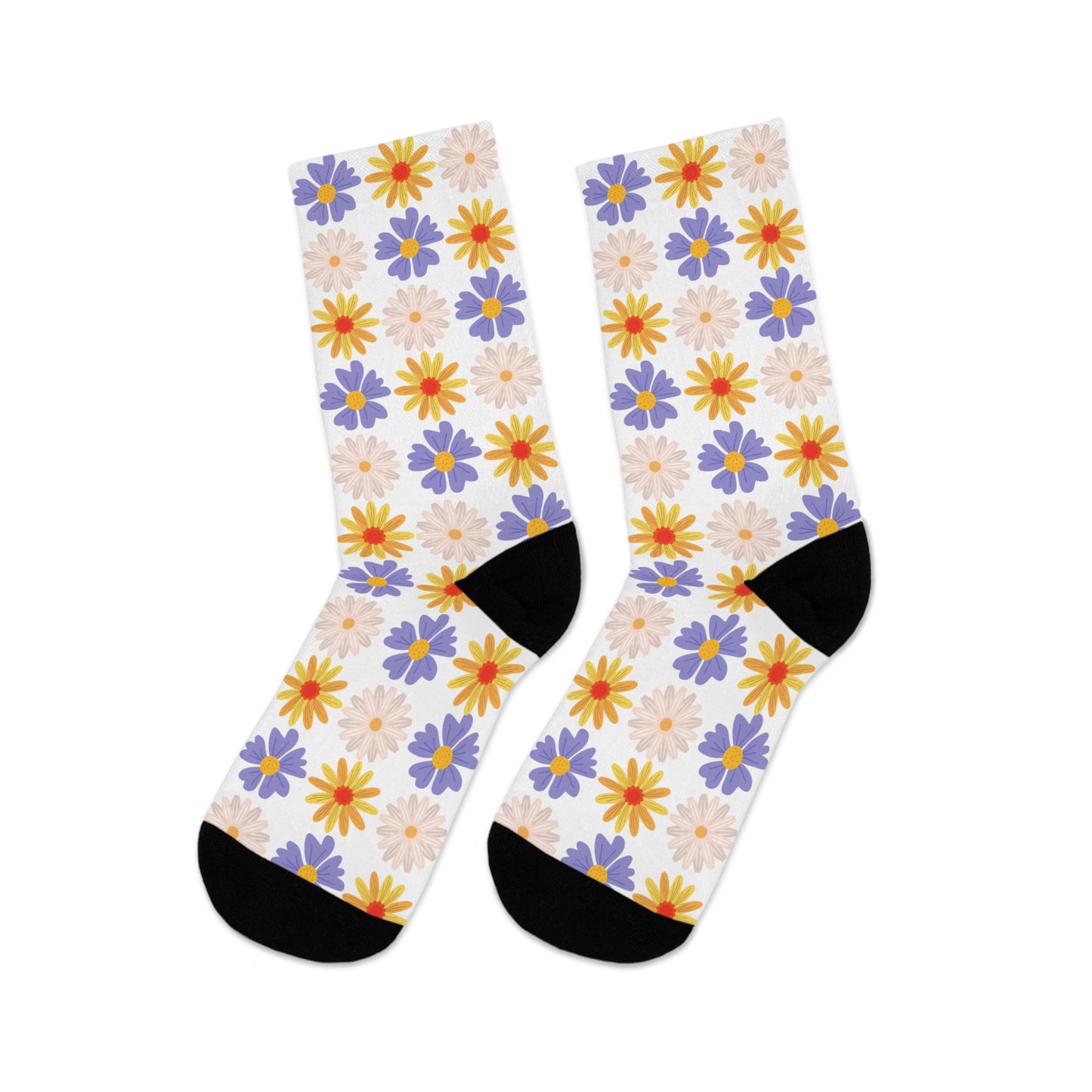 Spring Flower Socks