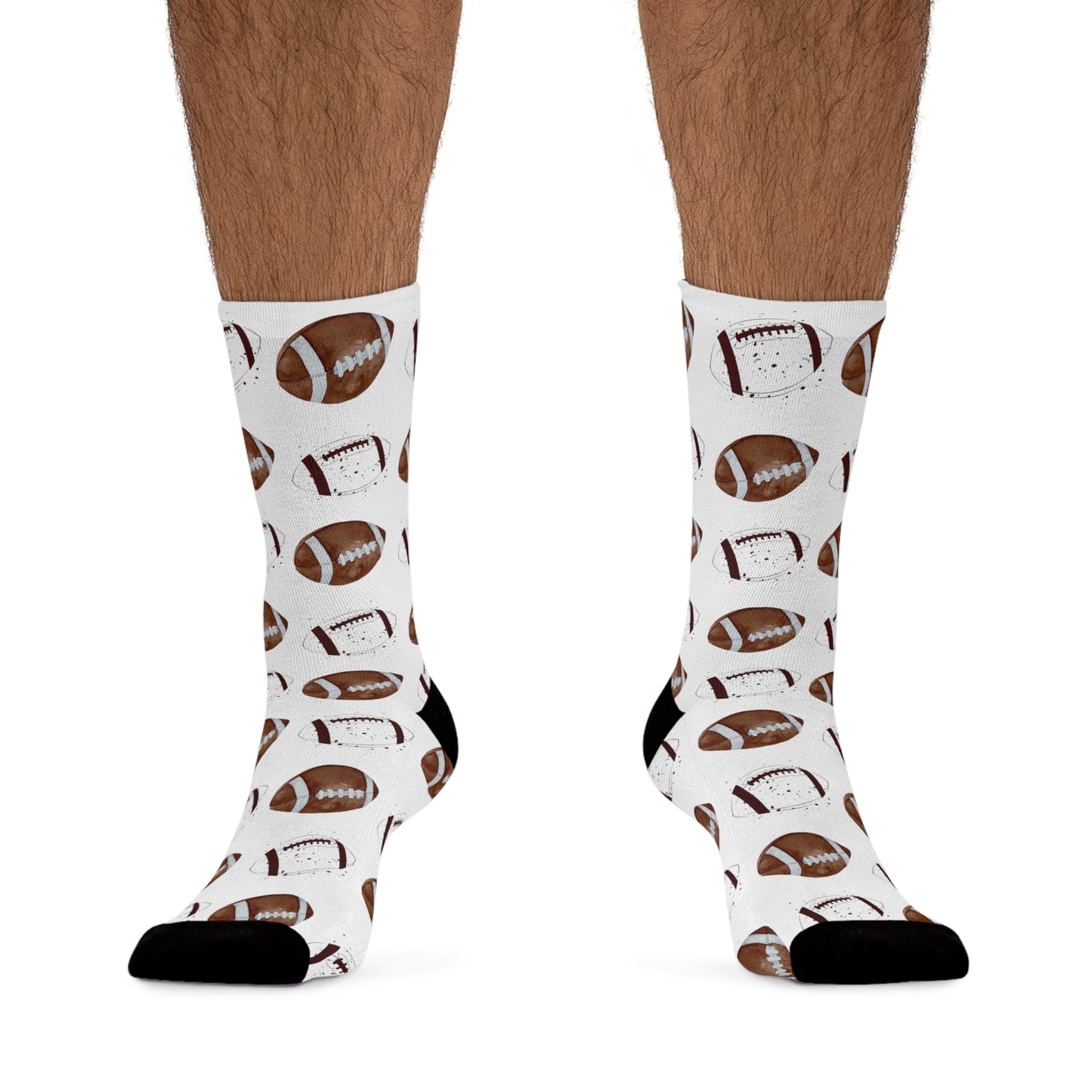 Game Day Football Socks (White)