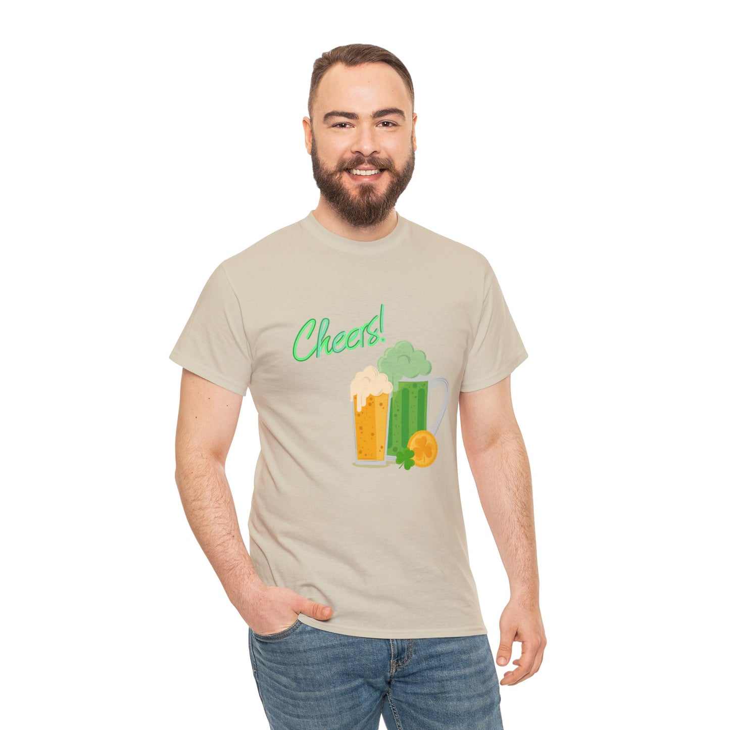 Irish Cheers - Heavy Cotton Tee