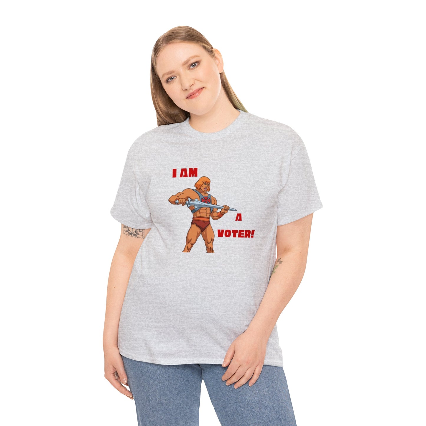 He-Man Voter - Unisex Heavy Cotton Tee