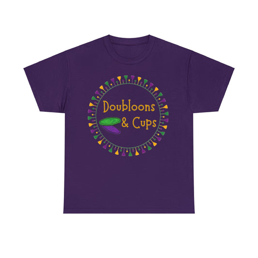 Doubloons and Cups Mardi Gras - Cotton Tee