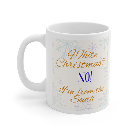 White Christmas from the South Mug 11oz