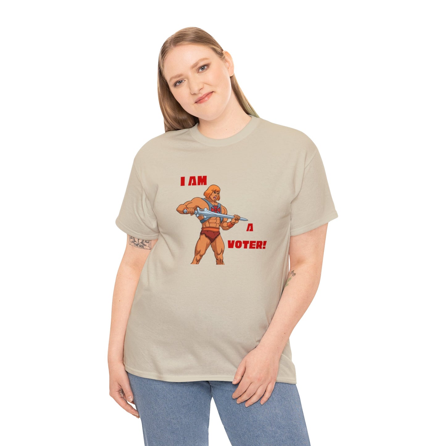 He-Man Voter - Unisex Heavy Cotton Tee