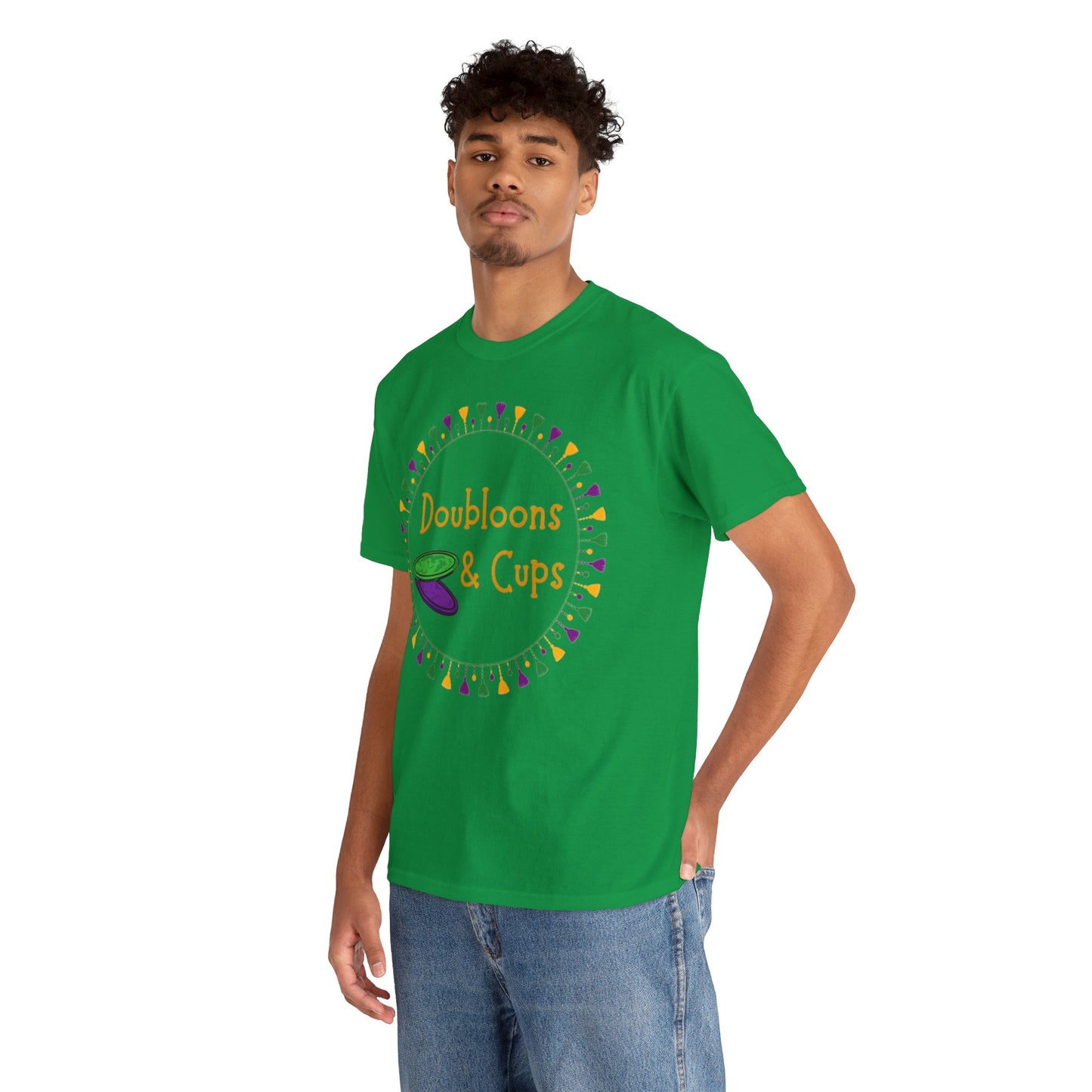 Doubloons and Cups Mardi Gras - Cotton Tee